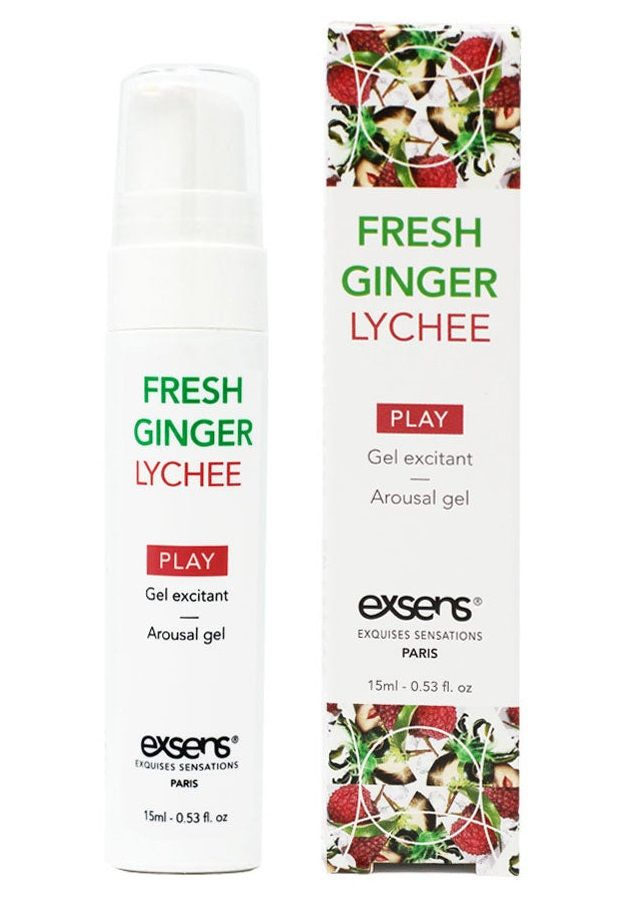 Возбуждающий гель Fresh Ginger Lychee Arousal Gel - 15 мл. купить в секс шопе