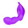 Фиолетовый вибратор WaveGod с пультом ДУ купить в секс шопе
