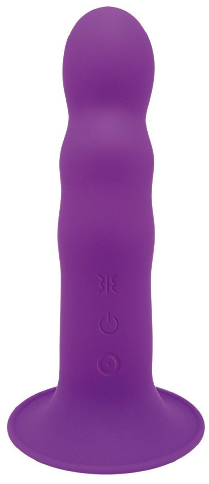 Фиолетовый вибратор Hitsens 3 - 18,2 см. купить в секс шопе
