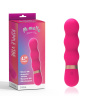 Розовый фигурный мини-вибратор Ripple Vibe - 11,9 см. купить в секс шопе