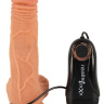 Телесный вибратор-реалистик Real Thing Small - 18,6 см. купить в секс шопе