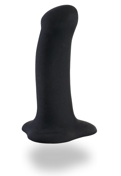 Чёрный фаллоимитатор Amor - 14 см. купить в секс шопе