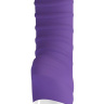 Фиолетовый перезаряжаемый вибратор Tiger G5 - 21,7 см. купить в секс шопе