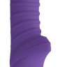 Фиолетовый перезаряжаемый вибратор Tiger G5 - 21,7 см. купить в секс шопе