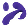 Фиолетовый стимулятор простаты Remote Control Prostate Stimulator with Rolling Ball - 13,3 см. купить в секс шопе