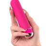 Розовый нереалистичный мини-вибратор Mastick Mini - 13 см. купить в секс шопе