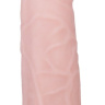 Рельефный фаллоимитатор на присоске - 18 см. купить в секс шопе