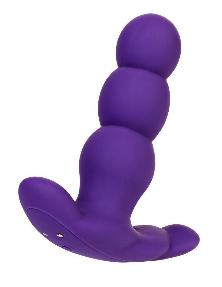 Фиолетовый анальный вибратор Nalone Pearl - 12,5 см. купить в секс шопе