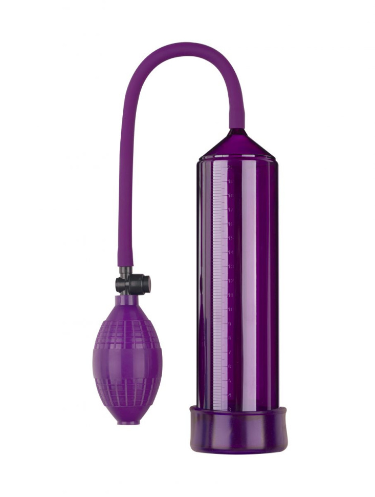 Фиолетовая вакуумная помпа Discovery Racer Purple купить в секс шопе