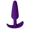 Набор из 3 фиолетовых анальных втулок A-toys купить в секс шопе