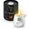 Массажная свеча с ароматом граната Bougie de Massage Gourmande Grenadine - 80 мл. купить в секс шопе