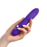 Фиолетовый классический вибратор с 12 режимами вибрации - 17 см. купить в секс шопе