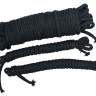 Чёрные хлопковые верёвки для бондажа купить в секс шопе