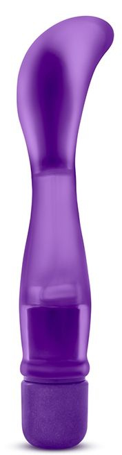 Фиолетовый вибратор G VIBE - 18 см.  купить в секс шопе