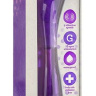 Фиолетовый вибратор G VIBE - 18 см.  купить в секс шопе