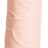 Телесный вибромассажёр Vibro Realistic Cock Dildo - 17,4 см. купить в секс шопе