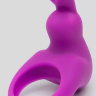 Фиолетовое эрекционное виброкольцо Happy Rabbit Cock Ring Kit купить в секс шопе