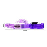 Фиолетовый ротатор Passionate Baron - 21,5 см. купить в секс шопе