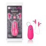 Розовые зажимы на соски с нагревательным эффектом с вибрацией Heated Nipple Teasers  купить в секс шопе