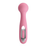 Нежно-розовый жезловый вибростимулятор Corina купить в секс шопе