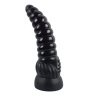 Черный фантазийный анальный стимулятор - 27,7 см. купить в секс шопе