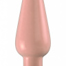 Телесный анальный стимулятор Bottom Line 6  Model 1 Rubber Flesh - 15,5 см. купить в секс шопе