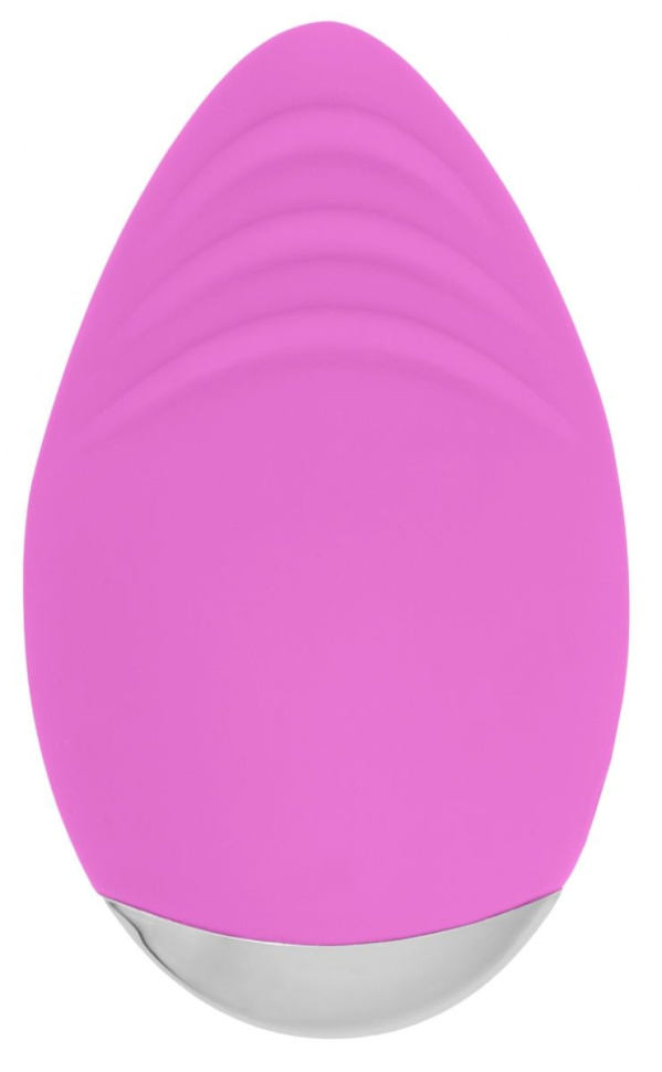 Розовый клиторальный стимулятор Nanci - 10,5 см. купить в секс шопе