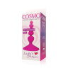 Ярко-розовый анальный стимулятор COSMO - 8 см. купить в секс шопе