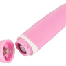 Нежно-розовая двойная вибронасадка на палец Vibrating Finger Extension - 17 см. купить в секс шопе