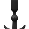 Черная анальная пробка Plug № 6 - 11,3 см. купить в секс шопе