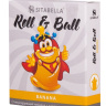 Стимулирующий презерватив-насадка Roll   Ball Banana купить в секс шопе