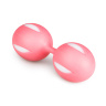 Розовые вагинальные шарики Wiggle Duo купить в секс шопе