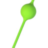 Зеленые вагинальные шарики A-Toys с ушками купить в секс шопе