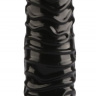 Черный реалистичный фаллоимитатор на присоске - 26,5 см. купить в секс шопе