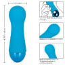 Голубой мини-вибратор Tremble Tease - 12 см. купить в секс шопе