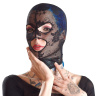 Кружевная маска-балаклава с отверстиями для глаз и рта купить в секс шопе