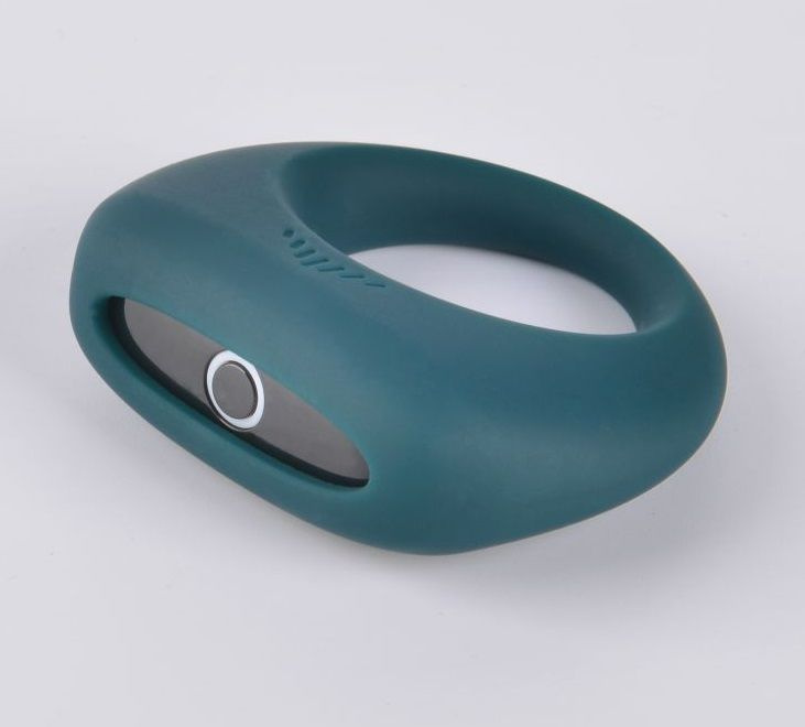 Бирюзовое эрекционное smart-кольцо Magic Motion Dante II купить в секс шопе