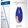 Синий клиторальный стимулятор Lavish - 8,9 см. купить в секс шопе