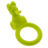 Зелёное эрекционное кольцо с вибрацией NEON FROGGY STYLE VIBRATING RING купить в секс шопе