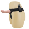 Реалистичный страпон-фаллоимитатор на трусиках Ultra Passionate Harness - 15 см. купить в секс шопе