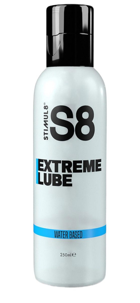 Смазка на водной основе S8 Extreme Lube - 250 мл. купить в секс шопе