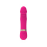 Розовый мини-вибратор с загнутой головкой Dildo Vibe - 11,7 см. купить в секс шопе