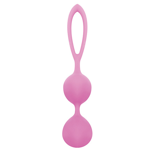 Розовый вагинальные шарики из силикона BLACKBERRIES PUSSY SILICONE   купить в секс шопе