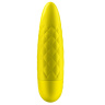 Желтый мини-вибратор Ultra Power Bullet 5 купить в секс шопе
