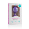 Фиолетовые вагинальные шарики Wiggle Duo купить в секс шопе