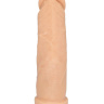 Фаллическая гелевая насадка для трусиков Харнесс - 20,5 см. купить в секс шопе