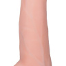 Фаллоимитатор на присоске ART-Style №17 с выраженным рельефом - 19 см. купить в секс шопе