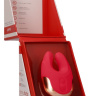 Красный клиторальный стимулятор Lavish - 8,9 см. купить в секс шопе