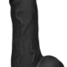 Черный фаллоимитатор The Perfect Cock With Removable Vac-U-Lock Suction Cup - 19 см. купить в секс шопе