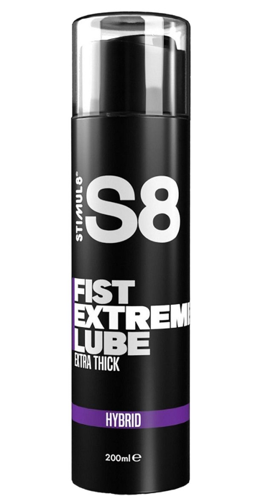 Гибридный лубрикант для фистинга S8 Hybrid Fist Extreme Lube - 200 мл. купить в секс шопе